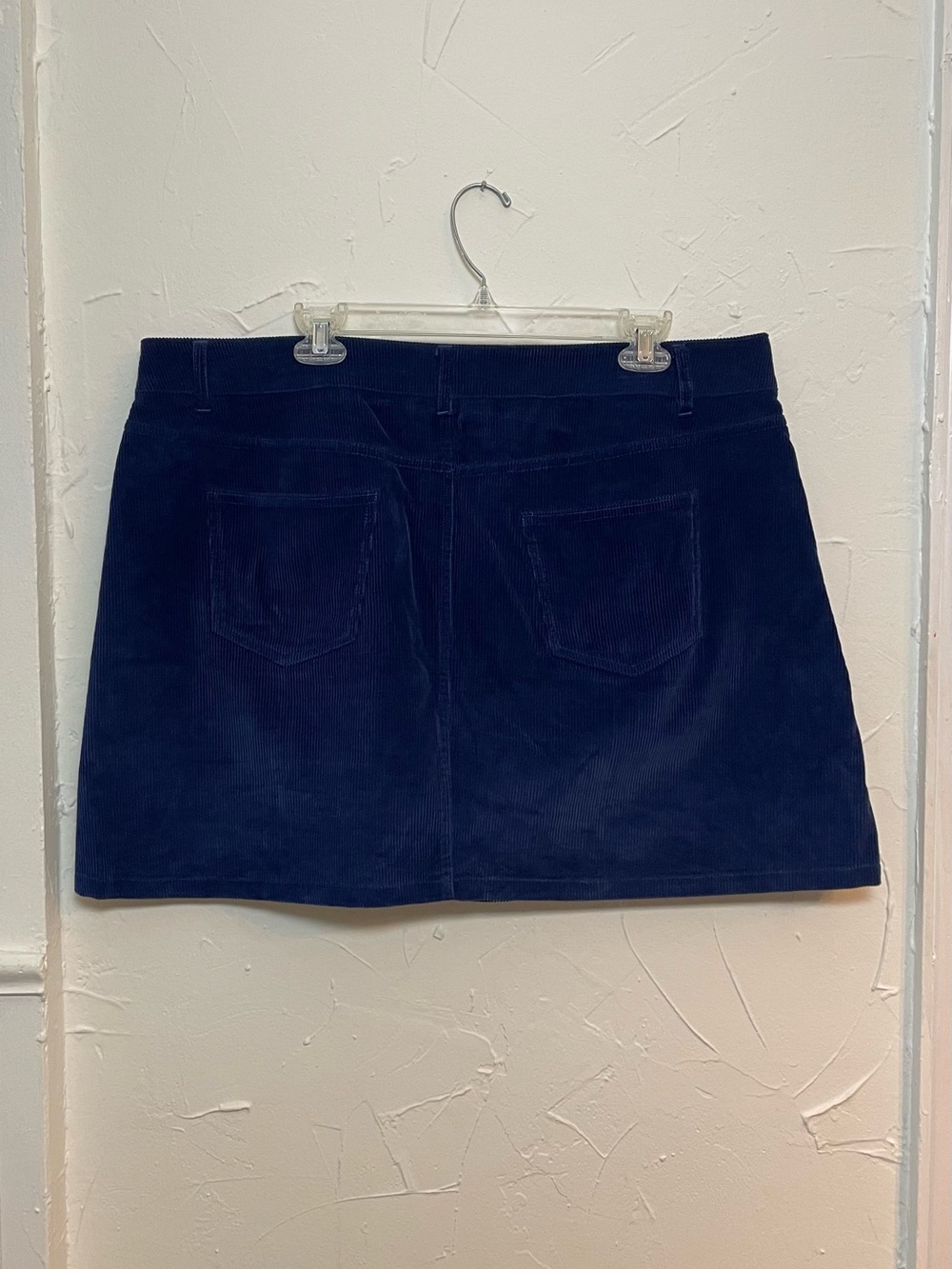 FRYE AND CO. Navy Blue Corduroy Mini Skirt - Picture 4 of 7